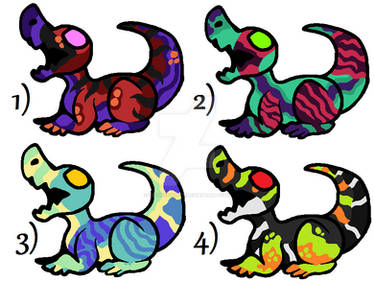 Reptile Critter Adopt Batch 04 - Closed