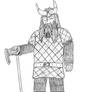 The Banner Saga fanart: Varl warrior