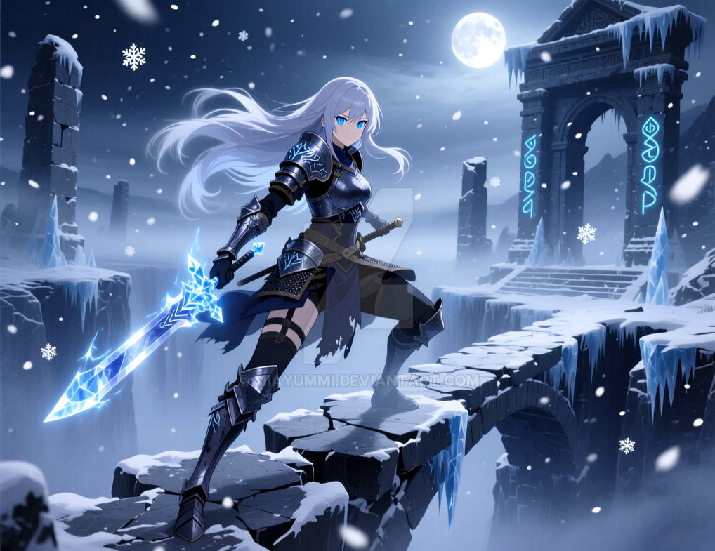 Snow Weaponsmith Snow Sword by MiaYummi on DeviantArt