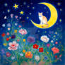 A cat on the Moon