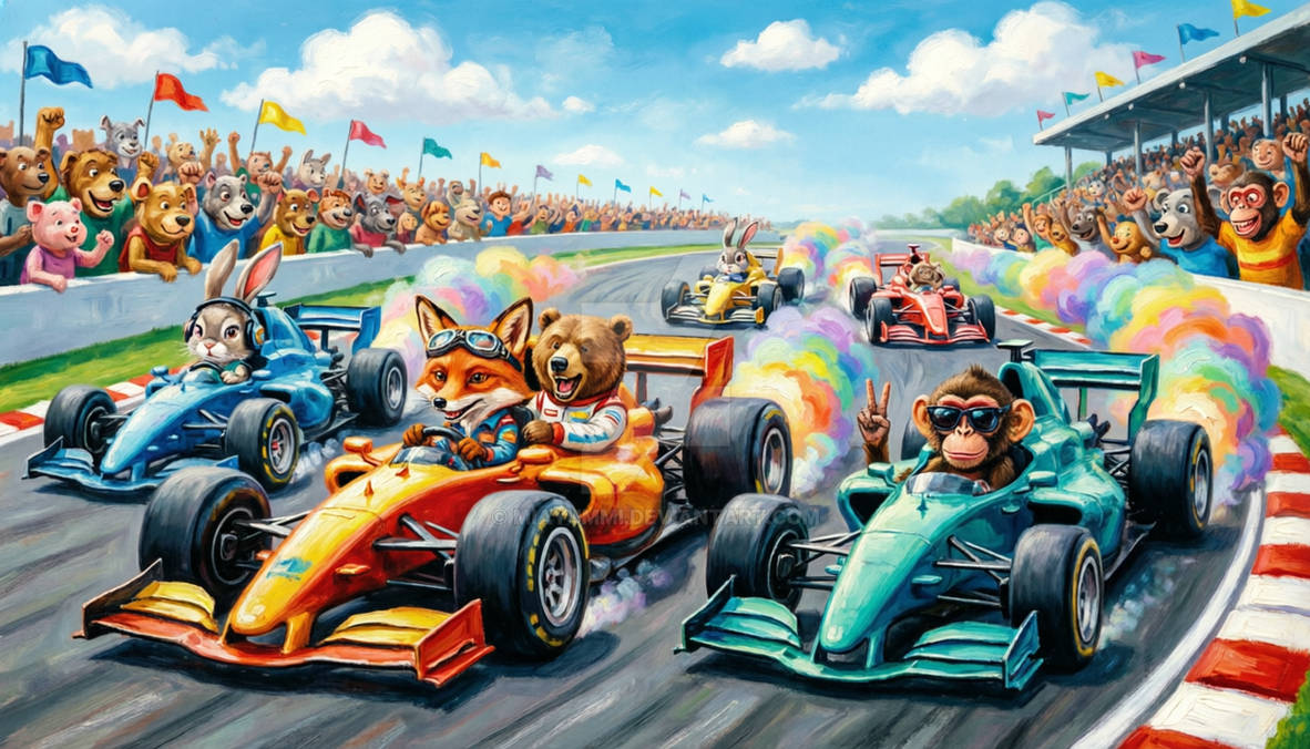 Devaintart Racing Car Crazy racing by MiaYummi on DeviantArt