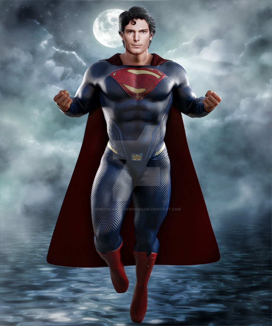 Superman Reeve by Emrysfantasyworks on DeviantArt