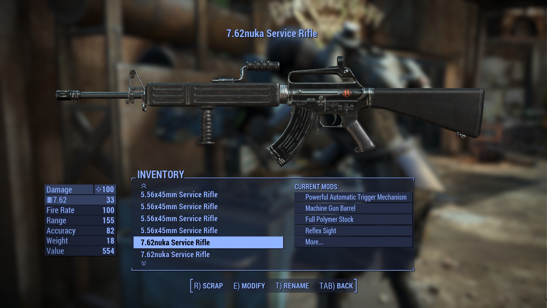 Fallout 4 - Service Rifle No2 by PlutoSkybase on DeviantArt