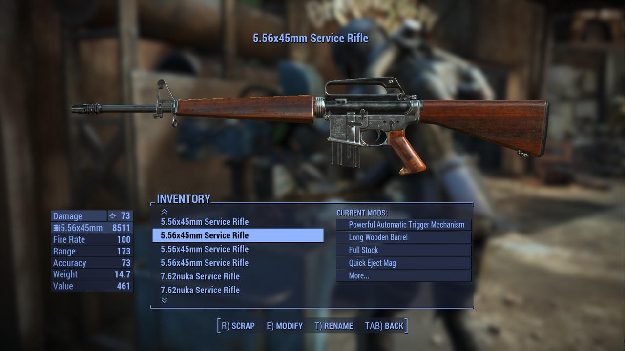 Fallout 4 - Service Rifle No4 by PlutoSkybase on DeviantArt