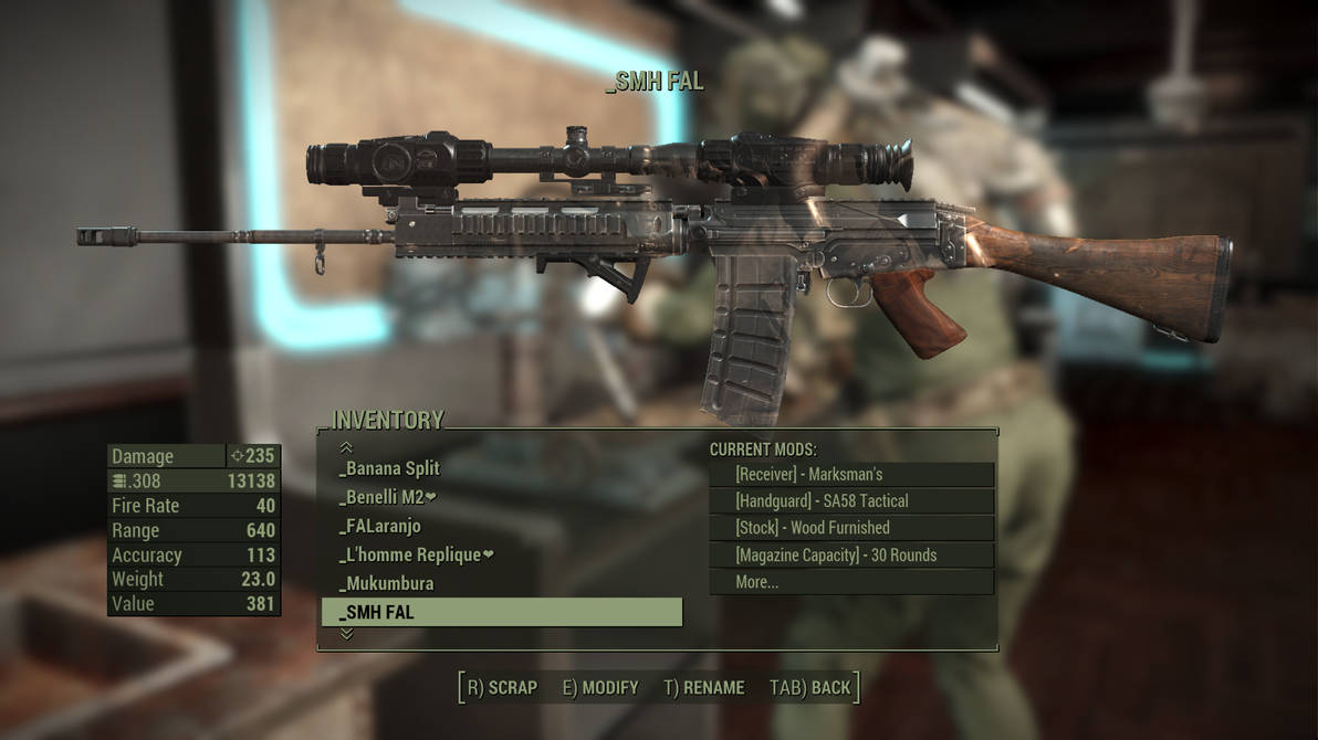 Fall Fn Fallout 4 - Shake My Head FN FAL by PlutoSkybase on DeviantArt