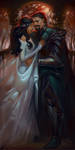 Gabriel - Hades and Persephone AU by bluemist72