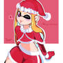 Merry Christmas( Cute Inkling girl)