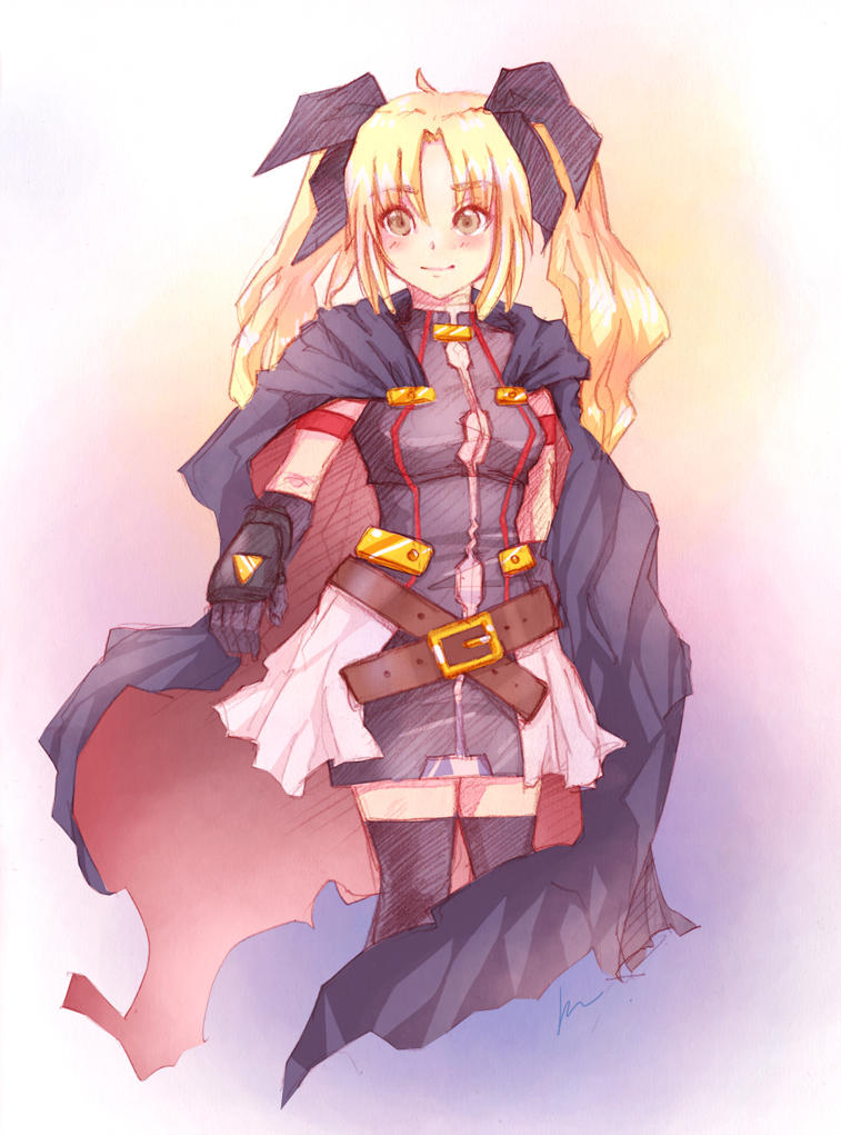 Testarossa Deviantart Fate Testarossa by PickAColour on DeviantArt