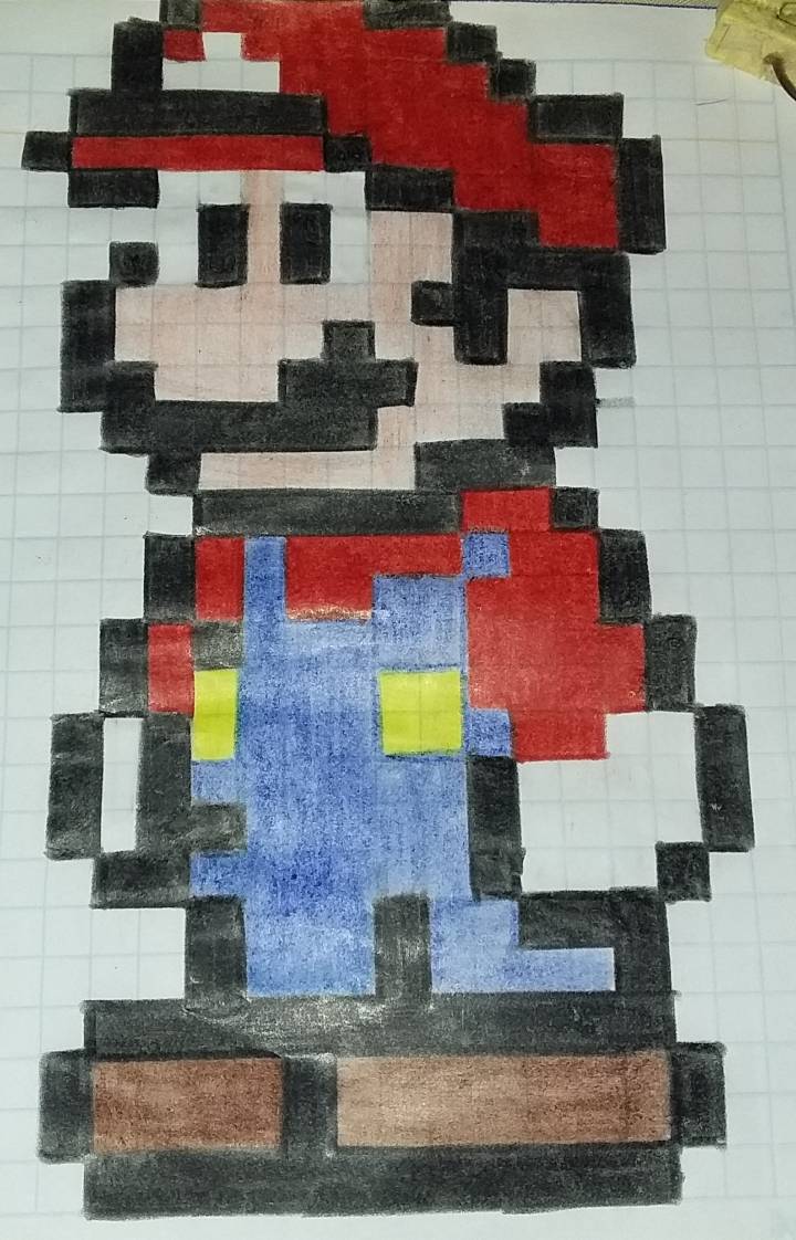 Piixel Mario Super Mario Pixel Sprite