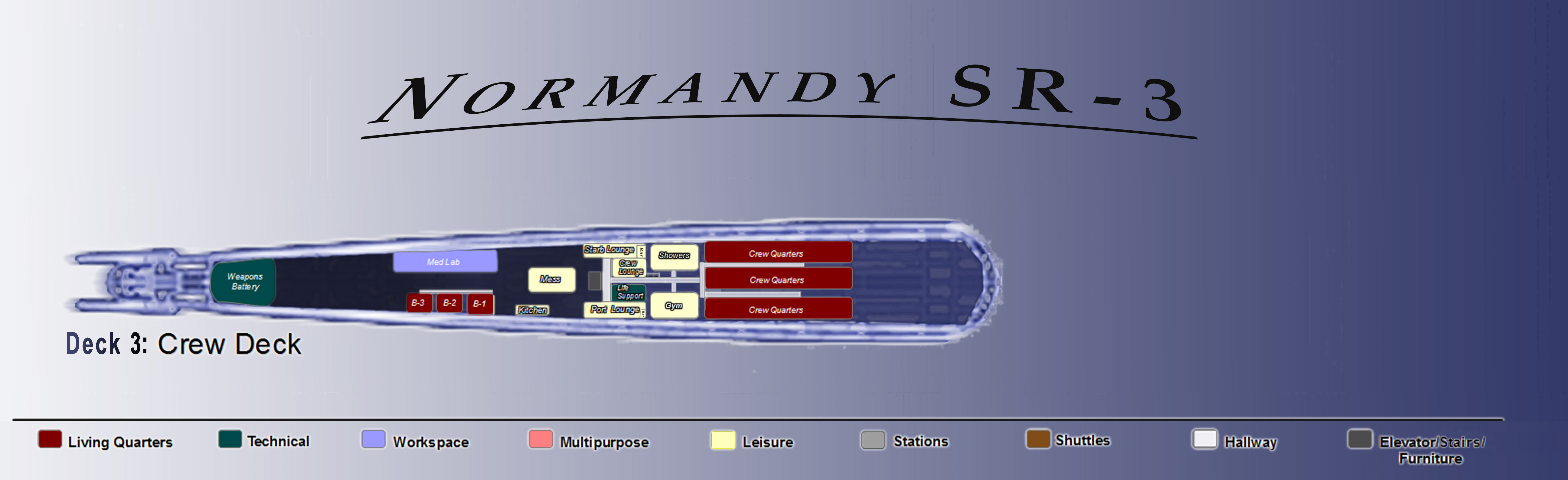 SR-3:  Deck 3