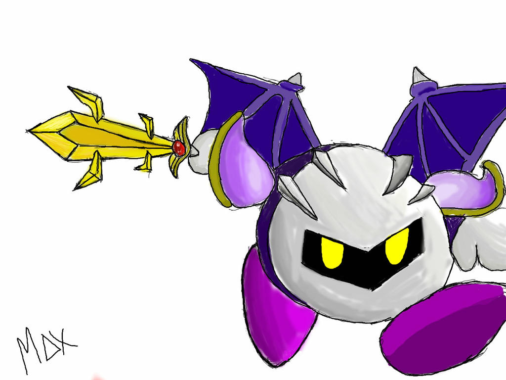 Meta Knight Finished by RubberDuckUniverse on DeviantArt