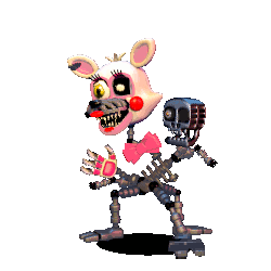 Adventure Nightmare Mangle! How come im not in fnaf world?!