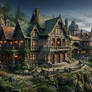 Cliffside Manor of the Whispering River