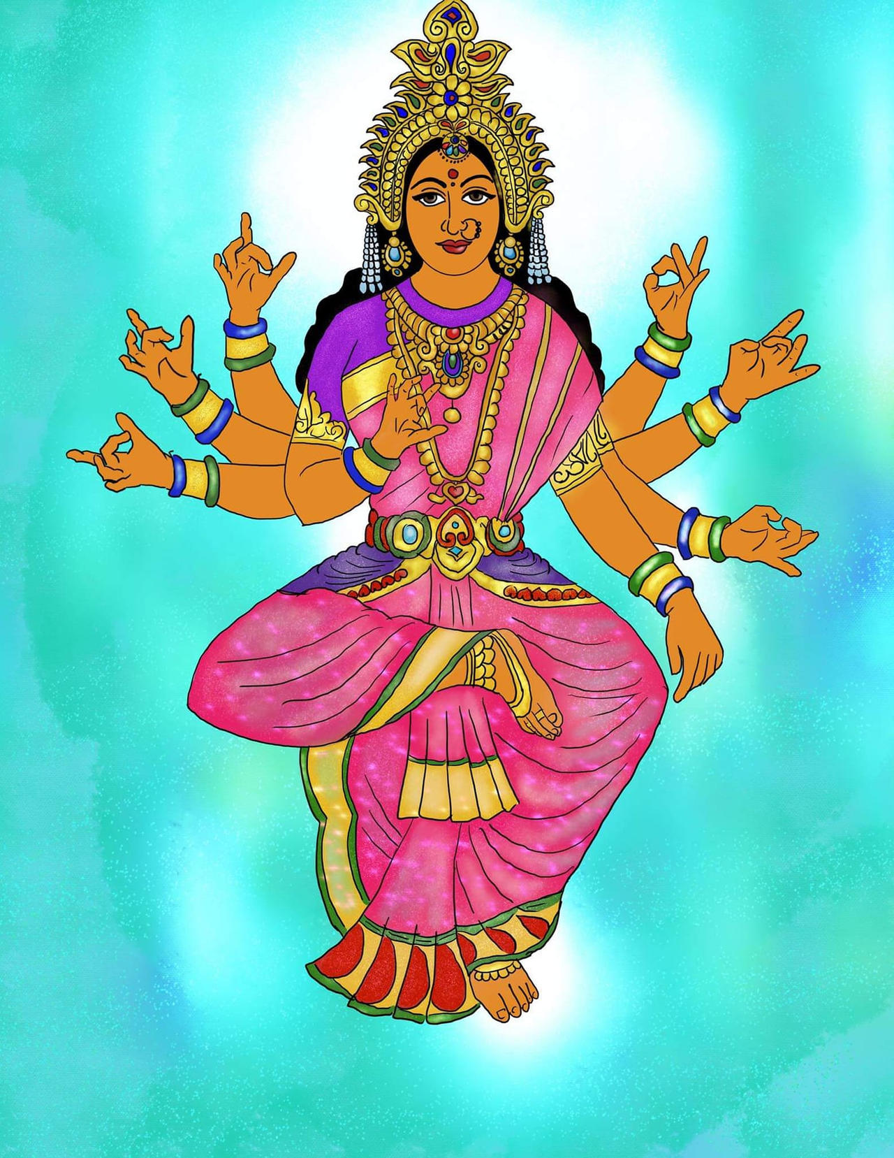 Durga by topumasum on DeviantArt