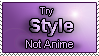 Style NOT Anime