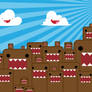 wallpaper domo-kun