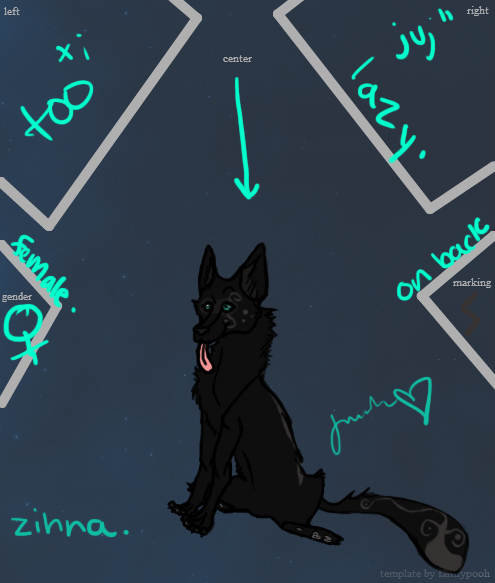 [ zihna - pack of howling winds - alpha female ]