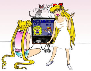 Sailor V in color