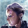Emily Blunt - Edge of Tomorrow, Acrylic Portrait