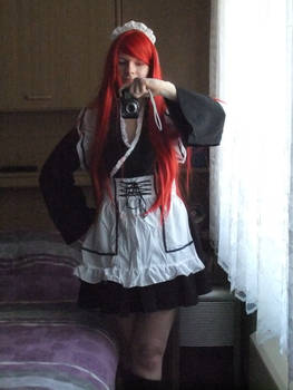 Erza Maid Cosplay