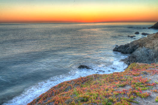 Marin Headlands sunset HDR
