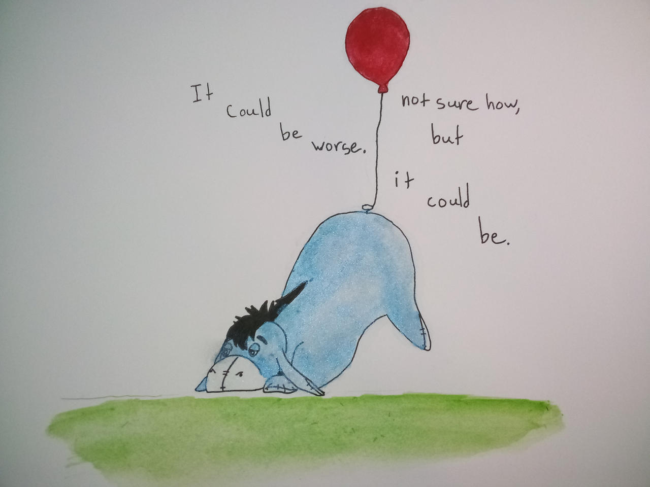 Eyeore Slow Eeyore Quote by CetoTheSeawing on DeviantArt