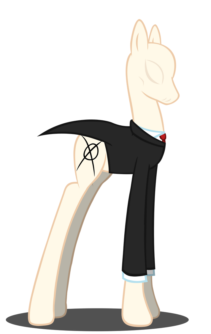 Mlp Slender Slender pony by youki506 on DeviantArt