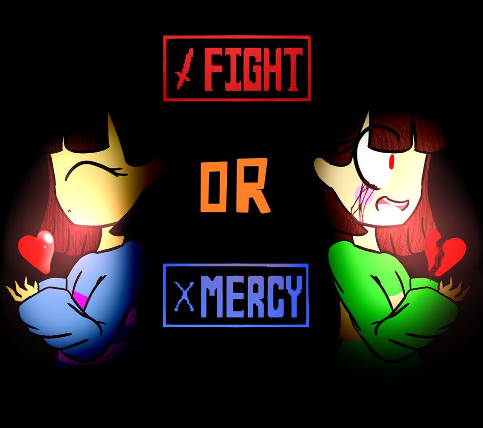 Undertale Merdy Undertale Fight OR Mercy by ArsielDremmur on DeviantArt