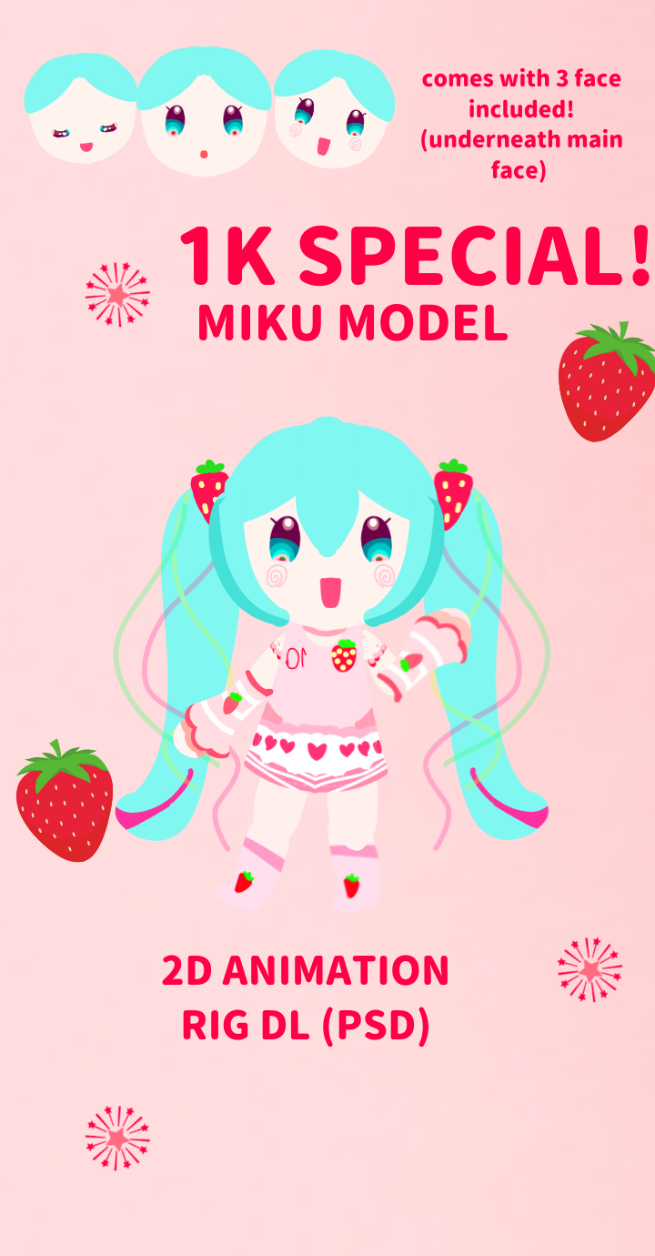 Miku Rig Hatsune Miku 1k special ANIMATION RIG DL by Miku39s on DeviantArt