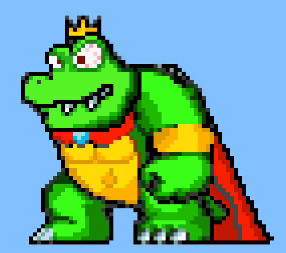 K. Rool sprite WIP by Mazznick on DeviantArt