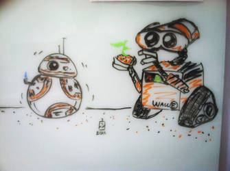 BB-8  Wall-E