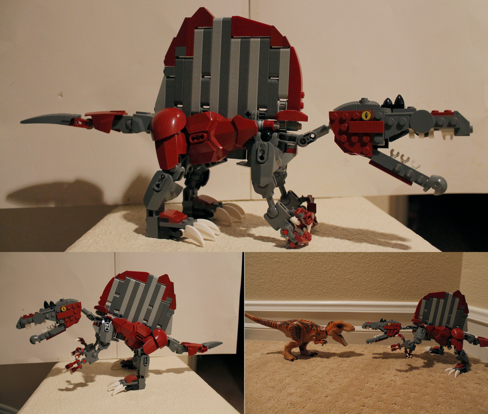 Lego spinosaurus moc 2025