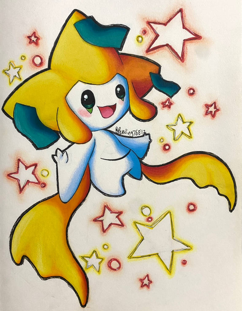 Bji Rashi Jirachi Pokemon Fan Art by Pending76Elz on DeviantArt