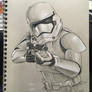 First Order Storm Trooper Sketch