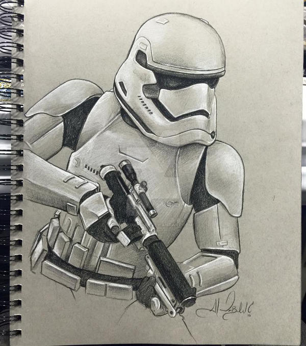 First Order Stormtrooper Sketch