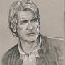 Han Solo Sketch Commission