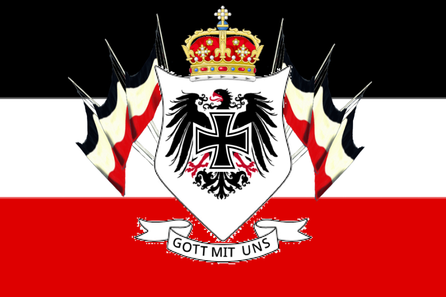 German Ranch Flag Custom Flag Of German Empire by RALReuploaded on DeviantArt