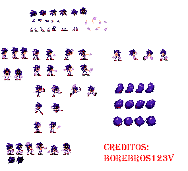 Sonic Exe Phase 2 Sprites by borebros123 on DeviantArt