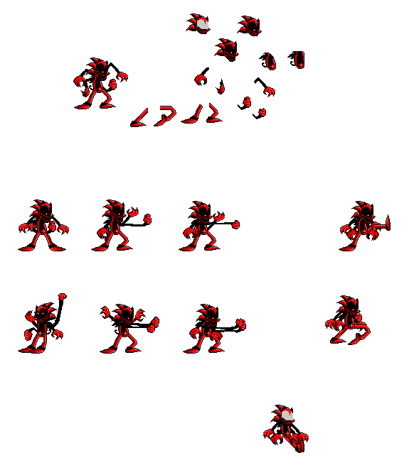 Lord X V2 Sprite Sheet by darck12exe on DeviantArt