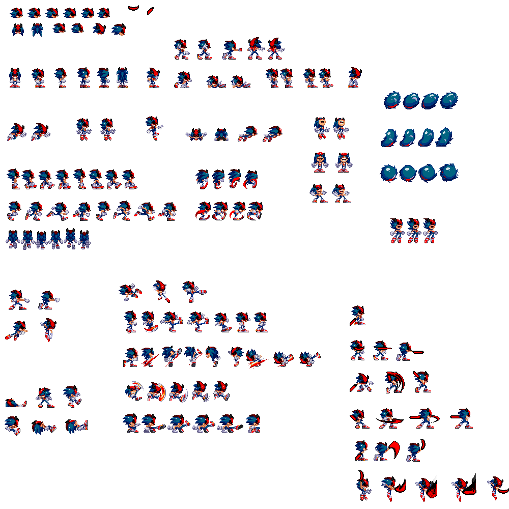Lord X V2 Sprite Sheet by darck12exe on DeviantArt