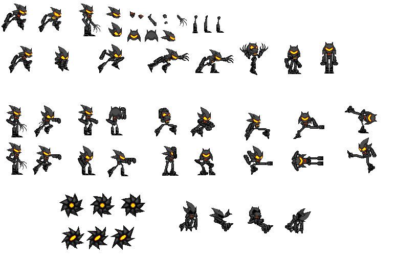 Modgen Classic Sonic Supreme Sprite Sheet Complete by SONIcsez1234 on  DeviantArt