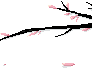 [F2U] Larger branch tree wth petals1 - pixel decor