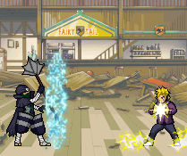 Mystogan vs Laxus