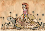 vintage turtle by girlfriday82