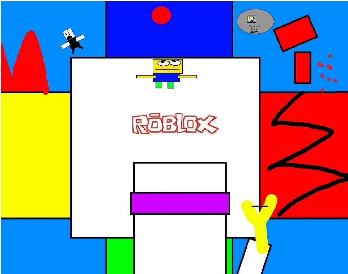 Roblox 2006-2017 Logo With Random Stuff On It by kidtomme on