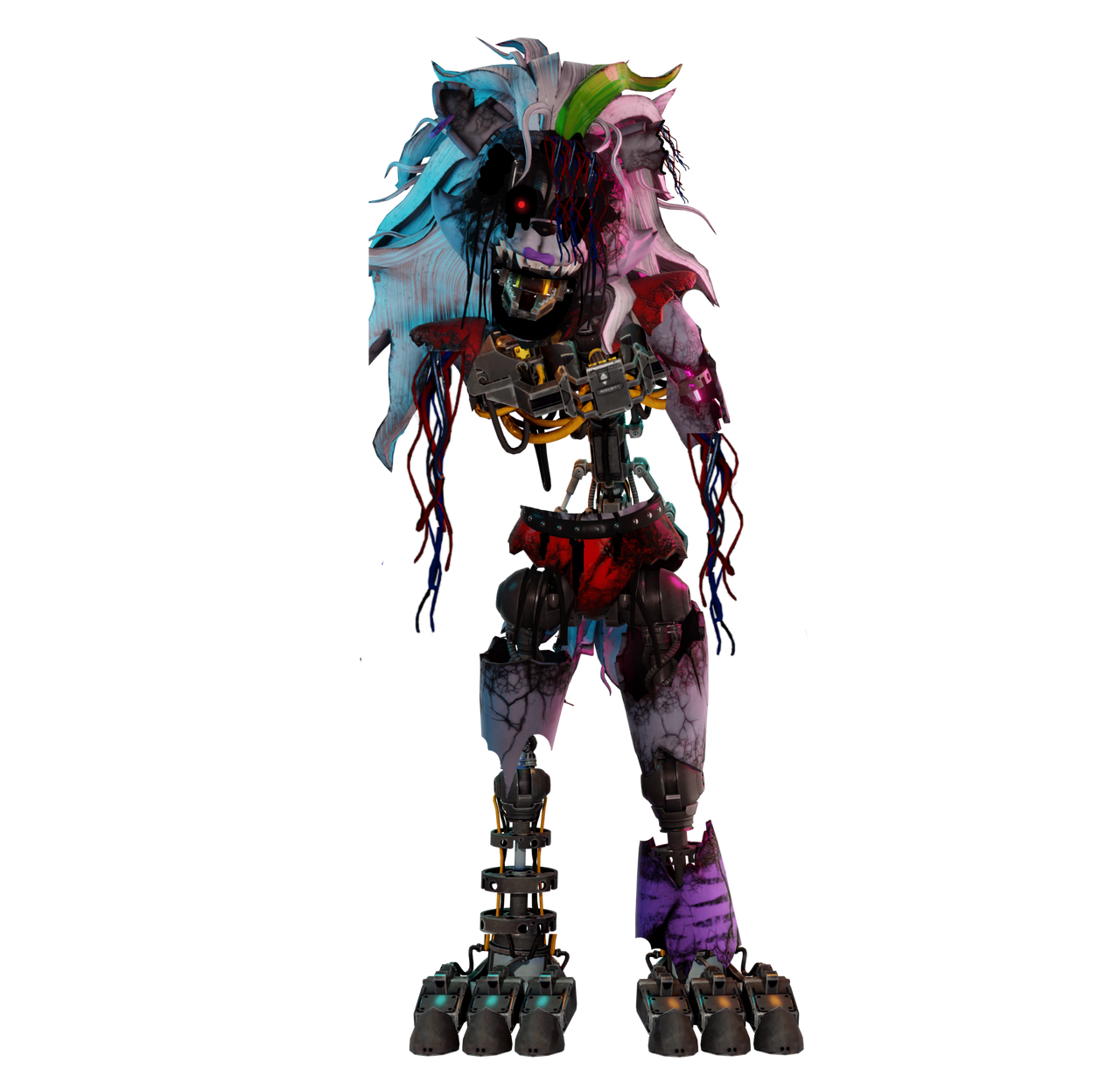 Ruined Roxy by Maxtubegaming13 on DeviantArt