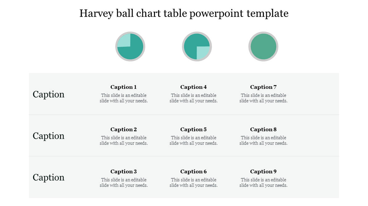 82193-Harvey ball chart table powerpoint template by JerlinAnu on ...