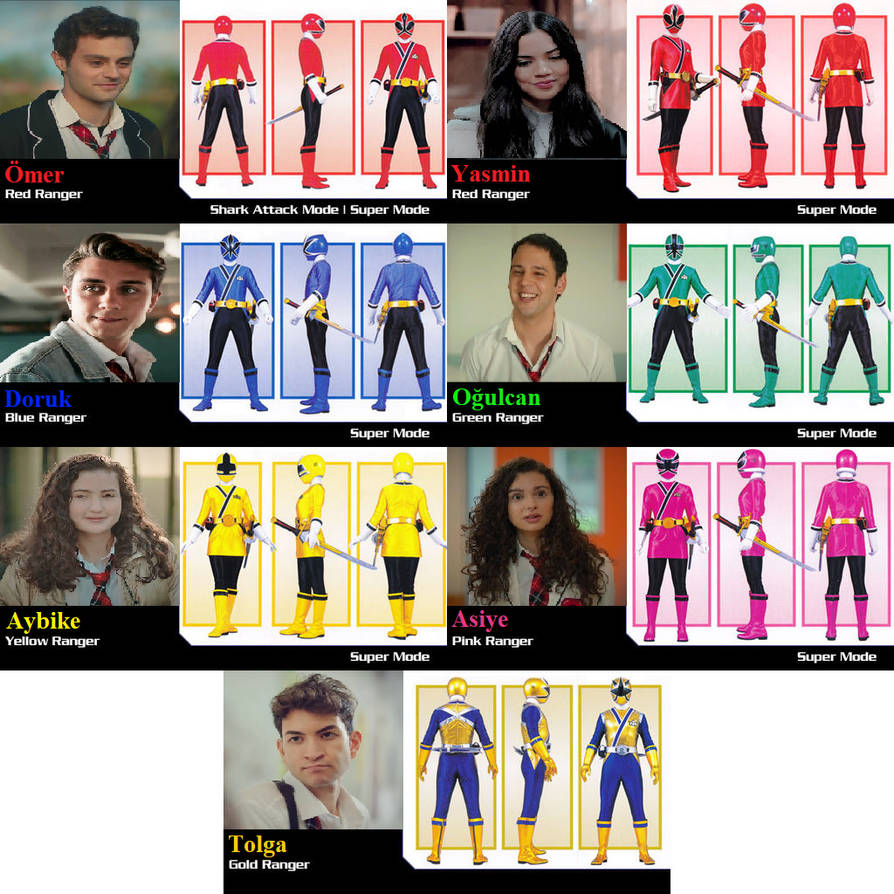 Power Rangers Samurai Kardelerim by gagaaiga on DeviantArt