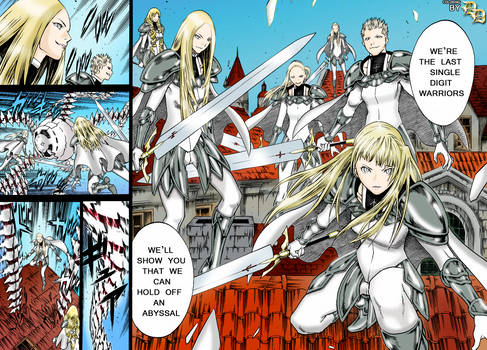 Claymore Chapter 140 Coloring