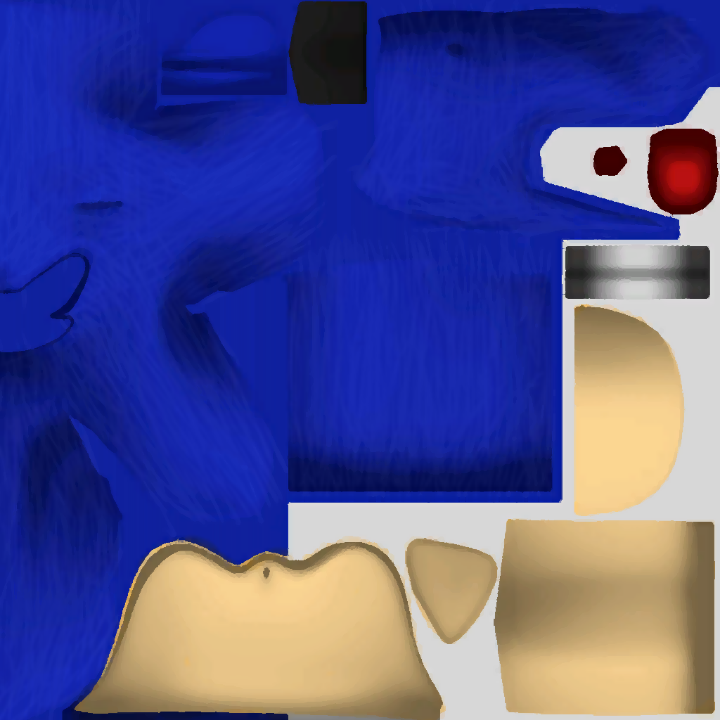 Sonic Deviantart Textures My sonic body Texture HD V2 by Woodshopcreeper on DeviantArt
